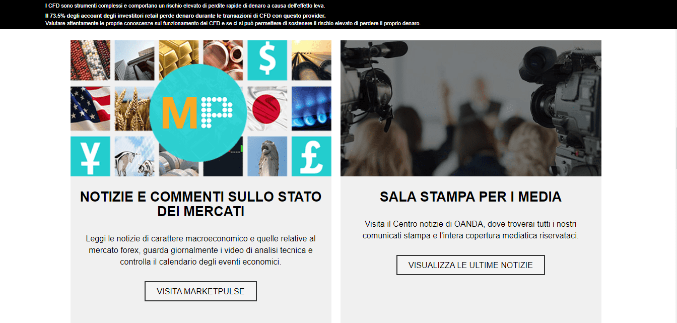 MarketPulse di Oanda